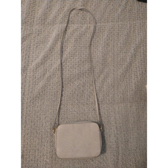 Asos snakeskin print Crossbody Gray Classic - Picture 2 of 10